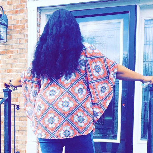 Open Front Kimono - Picture 4 of 8